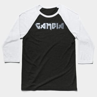 Heavy metal Gambia Baseball T-Shirt